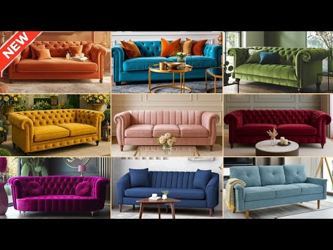 Latest Top 40 Modern Luxury Sofa Set Designs 2026 || Modern Colour full Sofa Set Designs 