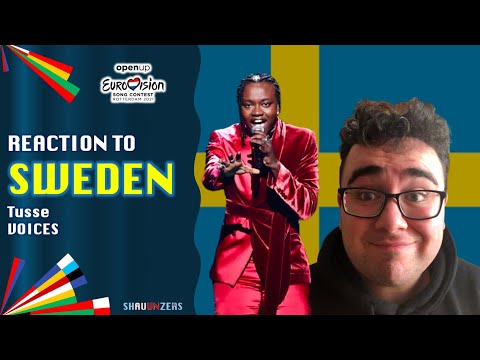 REACTION VIDEO - SWEDEN | Tusse 'Voices' (Eurovision Song Contest 2021)