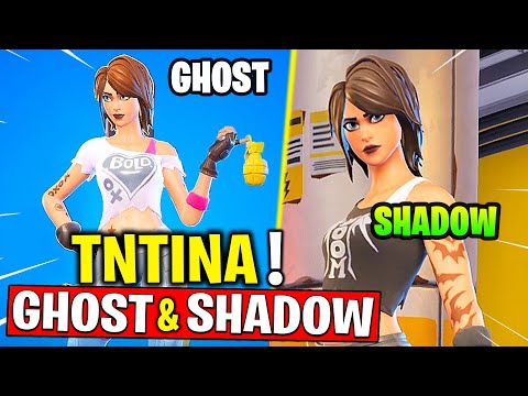 How To Get Shadow Or Ghost TNTINA - Complete 18 TNTina Challenges! Fortnite Chapter 2 - Season 2