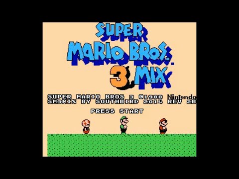 Super Mario Bros. Hack Longplay - Super Mario Bros. 3Mix