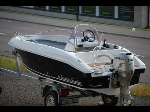 Båttest Provkörning av Scandica 475 med 40 hk Mercury Onsala