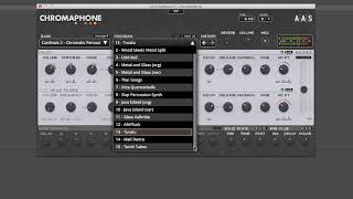 Video thumbnail for SoundBank Review: Cardinals for Chromaphone (AAS) by SYNTH ANATOMY