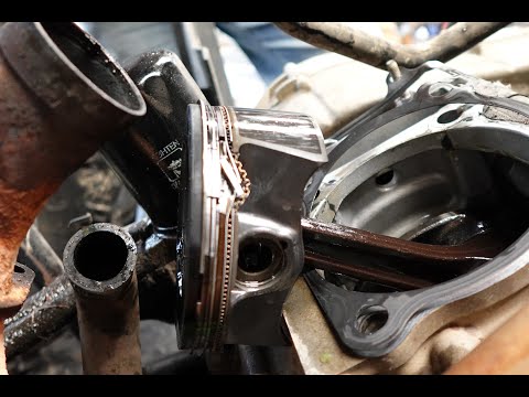 Arctic Cat 700 engine exploded . top end rebuild.