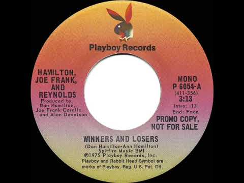 1976 Hamilton, Joe Frank & Reynolds - Winners And Losers (mono radio promo 45)