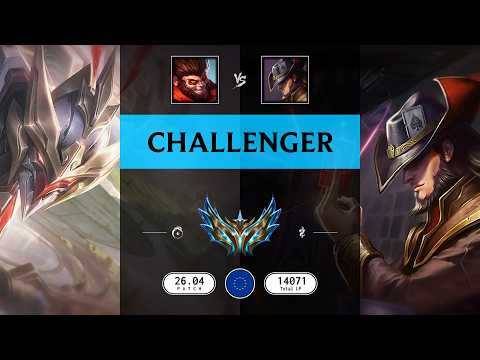 Challenger Match: Over 10.000 LP - EUW server Patch 26.04