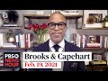 Brooks and Capehart on President Biden’s first month in office and Rush Limbaugh’s legacy