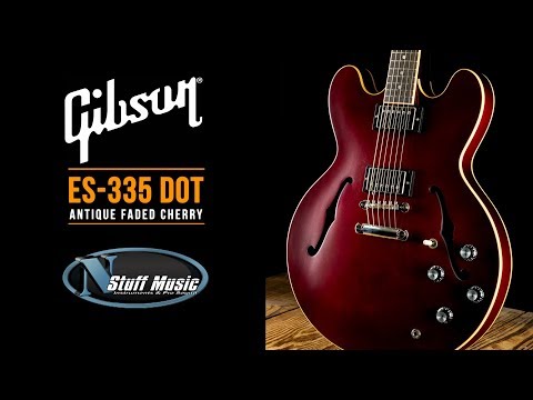 Обзор полуакустической гитары Gibson ES-335 Dot 2019