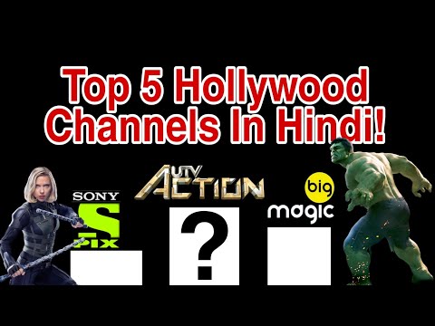Top 5 Hollywood Movies Channel In Hindi|Hollywood-Hindi Channels Rank|UTV Action|Sony Pix|Big Magic