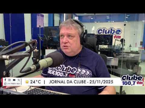 Jornal da Clube - 25/11/2025 - Edição do Almoço