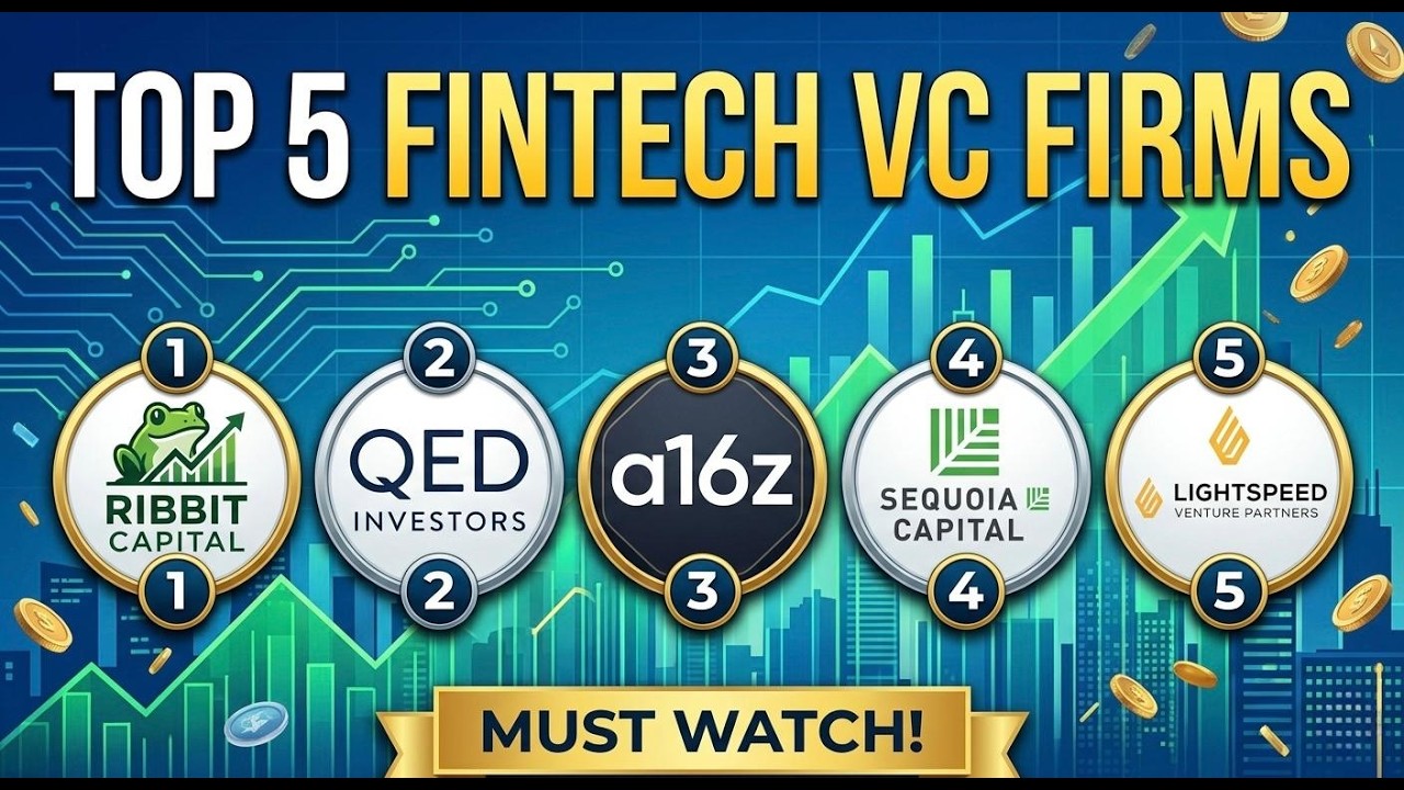 Best Venture Capital Firms for Fintech Startups 2026 | Top 5 List
