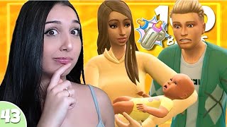 MAMAN ADO ET DÉMÉNAGEMENT *100 baby challenge* EP43 | sims 4