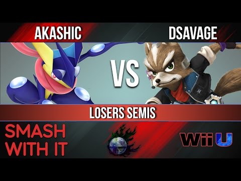 SWI 75 - Akashic (Greninja) vs. DSavage (Fox) - Losers Semis - Smash Wii U