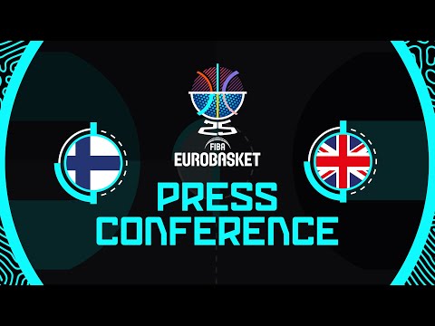 Finland v Great Britain - Press Conference | FIBA EuroBasket 2025
