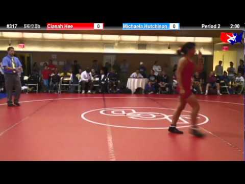 NYAC 55 KG / 121.25 lbs: Cianah Hee vs. Michaela Hutchison