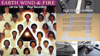 Vinyl - Let me talk - Earth Wind &amp; Fire - DMS249e on CS503-1