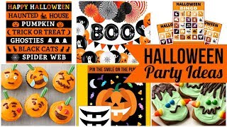 Happy Halloween Party Ideas for Kids!