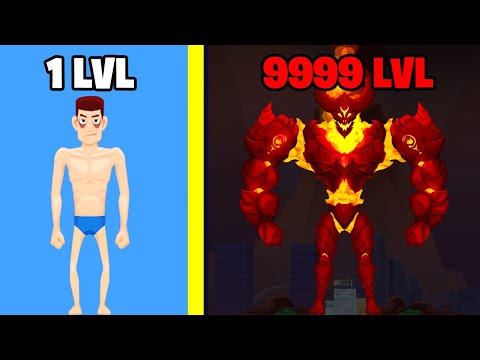 Tough Man - Max Level "Human" Evolution!