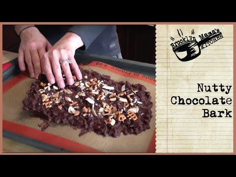 Perfect Holiday Snack or Gift - Nutty Chocolate Bark