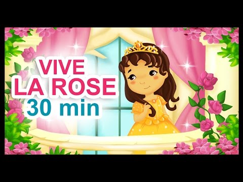 Vive la rose et le lilas - 30 min comptines avec les Princesses