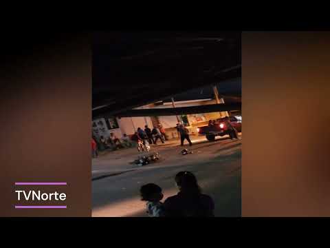 Motociclista lesionado en accidente de tránsito la tarde de ayer en Ocotal, Nueva Segovia.