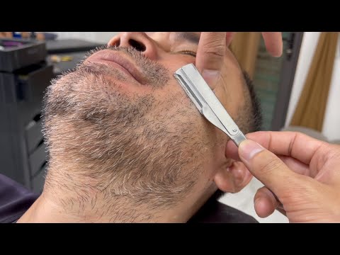ASMR 🧑 FOR A GOOD SLEEP | SHAVING BEARDS AND DEAD SKIN FOR MAN | SHAVING ASMR EP256