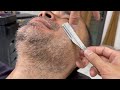 ASMR FOR A GOOD SLEEP SHAVING BEARDS AND DEAD SKIN FOR MAN SHAVING ASMR EP256