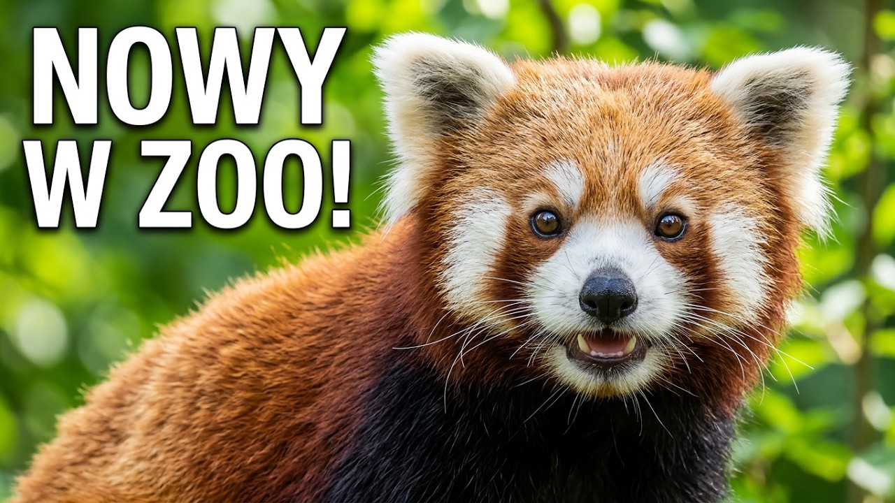 Nowy mieszkaniec gdańskiego zoo - pandka ruda