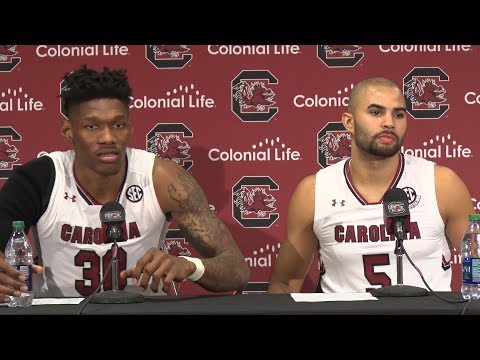 POST-GAME: Chris Silva, Frank Booker on Erskine — 10/30/17