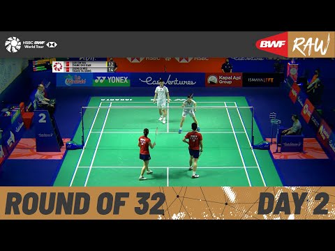 EAST VENTURES Indonesia Open 2022 | Day 2 | Court 2 | Round of 32