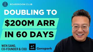 Genspark COO: Doubling to $200M ARR In 60 Days! | Apex Series
