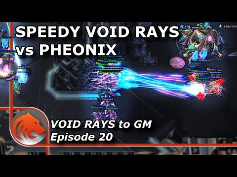 StarCraft 2: Grandmaster Cannon Rush vs Void Rays?!