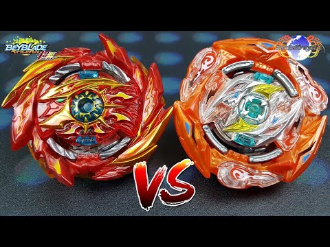 SUPER HYPERION VS GLIDE RAGNARUK - BEYBLADE BURST SUPERKING!