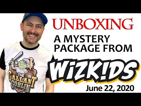 Unboxing a package from WizKids! - June 22, 2020