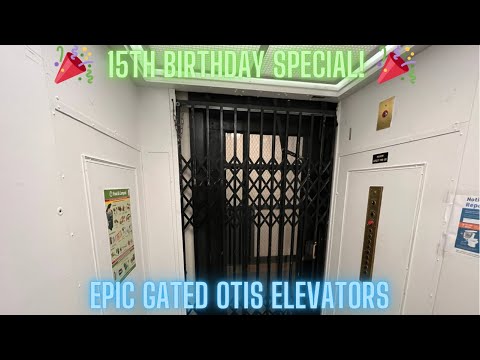 15th Birthday Special! | EPIC Vintage Gated Otis Traction Elevators | University Manor | Seattle, WA