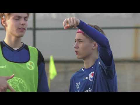 U17 mål og chancer fra Holbæk