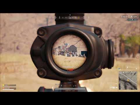 Acepwn PUBG - M4 + 4X is insane