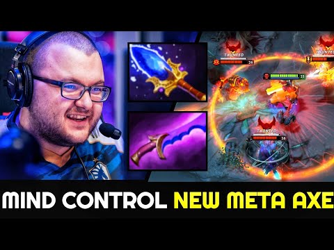 MIND CONTROL New Meta Axe with Scepter & Shadow Blade Build 7.26 Dota 2