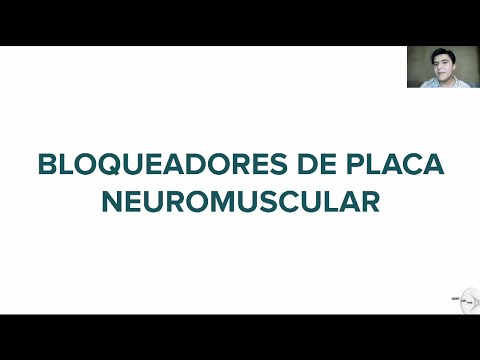 FARMACOLOGÍA BLOQUEADORES PLACA NEUROMUSCULAR  | PARTE 1