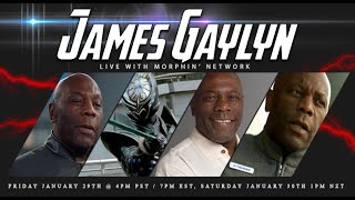 James Gaylyn (Zeltrax_ Dino Thunder and Colonel Truman_ RPM ) Live Stream Interview video