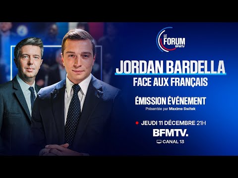 LE FORUM BFM - Jordan Bardella face aux Français