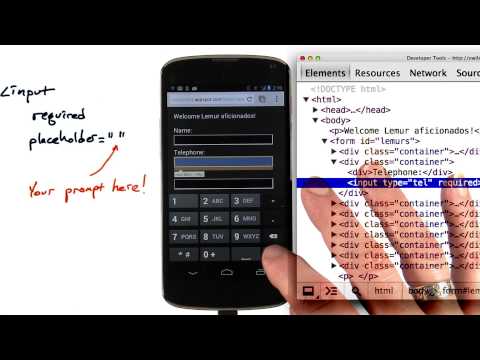 Welcome Mobile Web Development