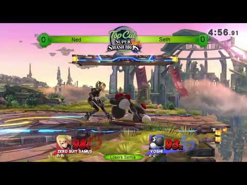 Wacky Top Cut Comics #48 - Losers Semis - Ned (Zero Suit Samus) Vs Seth (Yoshi)