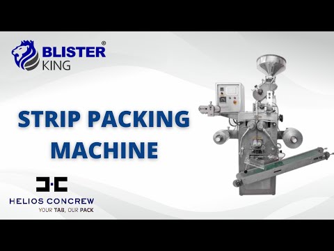 8 Track Strip Packing Machine