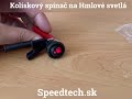 Spínač kolískový 12V / 20A - na hmlové svetlá podsvietený zelený (23mm okrúhly) - Video Youtube