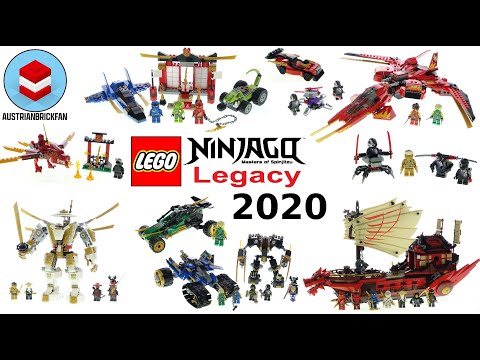 All Lego Ninjago Legacy Sets 2020 - Lego Speed Build Review
