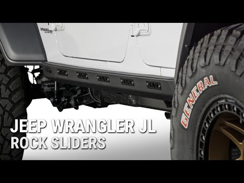 Jeep Wrangler JL Rock Sliders Side Steps Rocker Guards