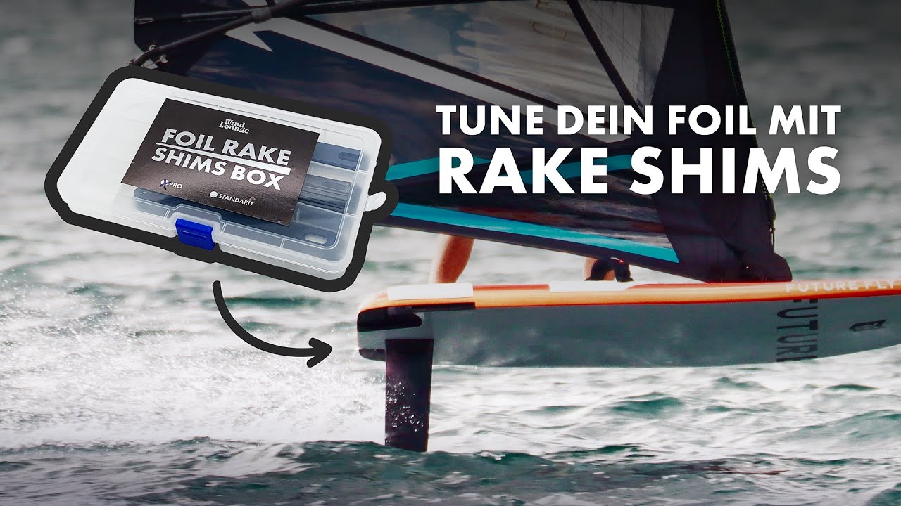 Better performance with Foil Rake Shim Tuning!🚀