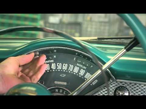 How to Remove the Instrument Cluster from a 1955-1956 Chevy | Danchuk USA