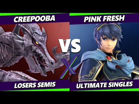 S@X 526 Losers Semis - Creepooba (Ridley) Vs. Pink Fresh (Marth) Smash Ultimate - SSBU