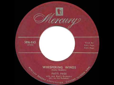 1952 HITS ARCHIVE: Whispering Winds - Patti Page